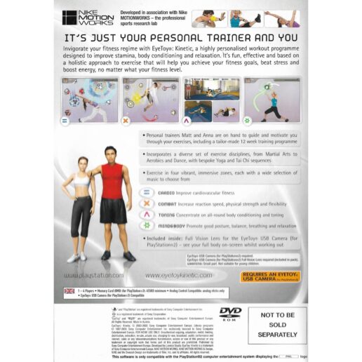 EyeToy Kinetic Playstation 2 PS2 (Begagnad)