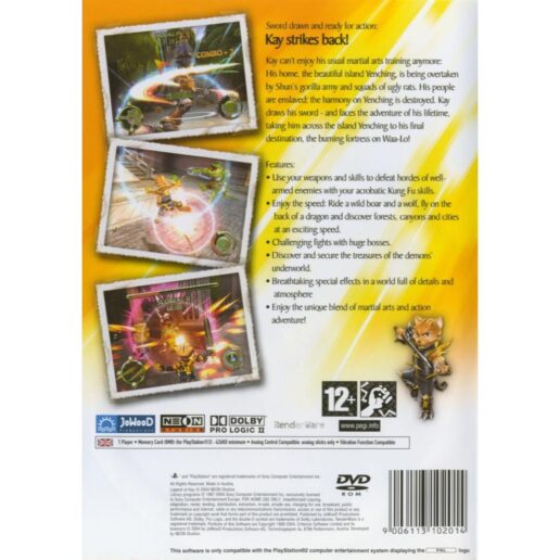 Legend of Kay Playstation 2 PS2 (Begagnad)