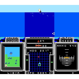 F-15 Strike Eagle Nintendo NES SCN/SWE (Begagnad)