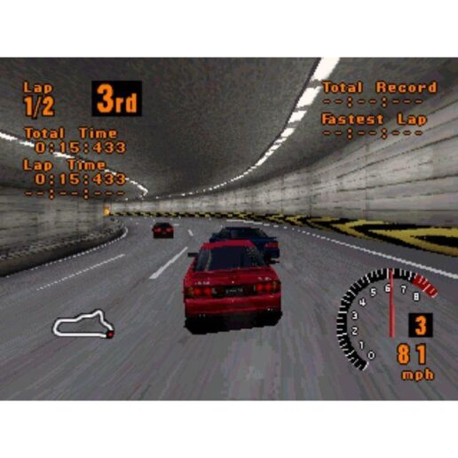 Gran Turismo Playstation 1 PS1 Platinum (Begagnad)