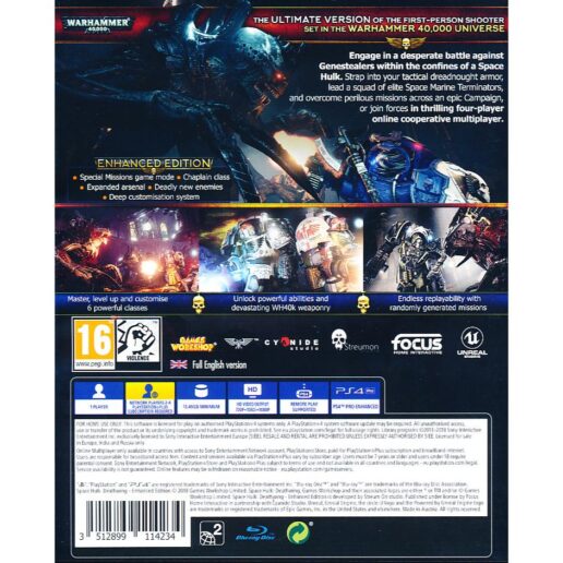 Space Hulk Deathwing Enhanced Edition Playstation 4