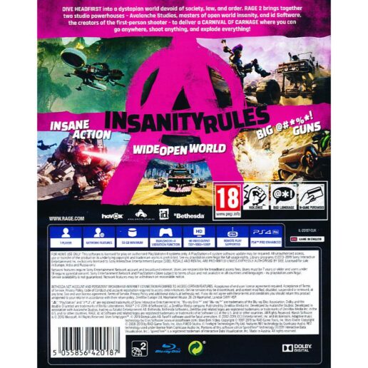 Rage 2 Playstation 4