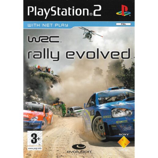 WRC Rally Evolved Playstation 2 PS2 Nordic (Begagnad)