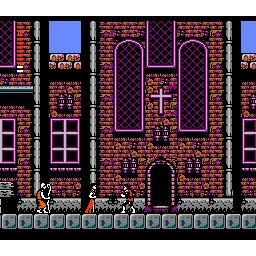 Castlevania II Simons Quest Nintendo NES SCN (Begagnad)