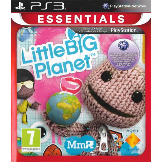 Little Big Planet Playstation 3 PS3 Essentials Nordic (Begagnad)