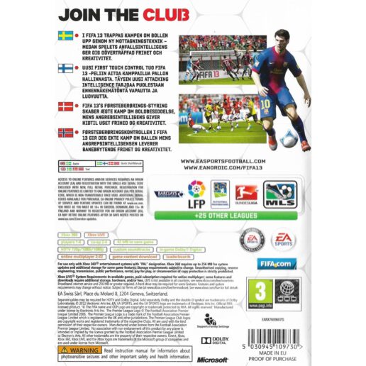 FIFA 13 Xbox 360 Nordic (Begagnad)