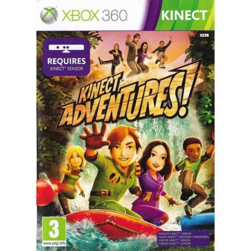 Kinect Adventures Xbox 360 Kinect Nordic (Begagnad)