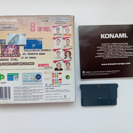 X Games Skateboarding Gameboy Advance