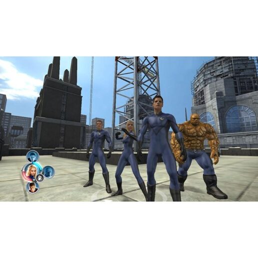 Fantastic Four Rise of the Silver Surfer Playstation 2 PS2 (Begagnad)