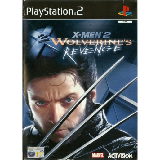 X-Men 2 Wolverines Revenge Playstation 2 PS2 (Begagnad)
