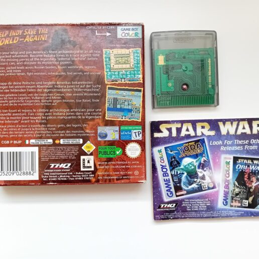 Indiana Jones and the Infernal Machine Gameboy Color (Begagnad)