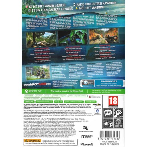 Far Cry 3 Xbox 360 Classics Nordic (Begagnad)