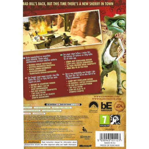 Rango Xbox 360 Nordic (Begagnad)