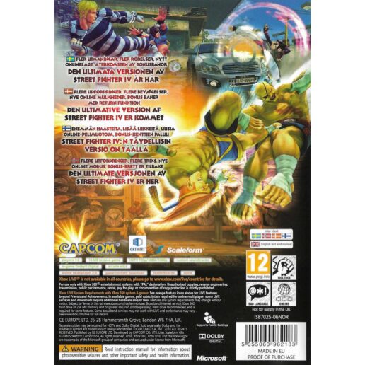 Super Street Fighter IV Xbox 360 (Begagnad)