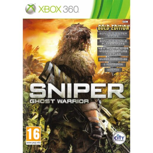 Sniper Ghost Warrior Gold Edition Xbox 360 (Begagnad)