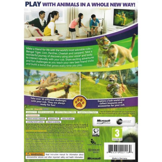 Kinectimals Xbox 360 Kinect (Begagnad)