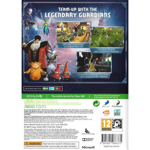 Rise of the Guardians Xbox 360 Swedish (Begagnad)