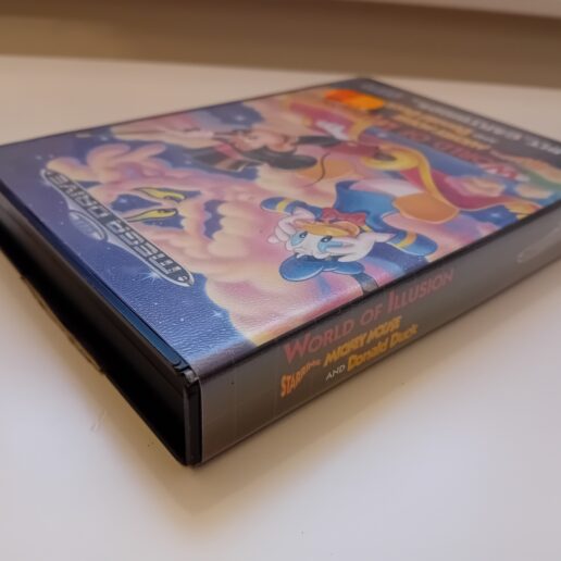 World of Illusion Starring Mickey Mouse and Donald Duck Sega Mega Drive