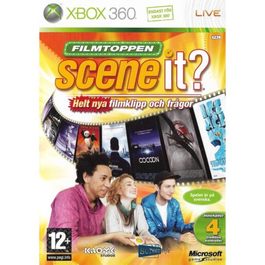 Scene It Filmtoppen Xbox 360 Swedish (Begagnad)