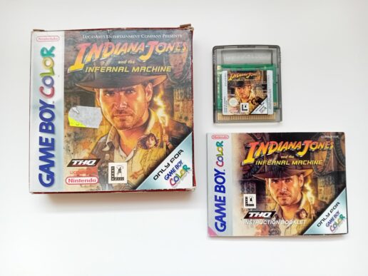 Indiana Jones and the Infernal Machine Gameboy Color (Begagnad)