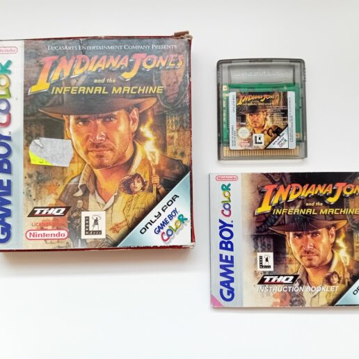 Indiana Jones and the Infernal Machine Gameboy Color (Begagnad)