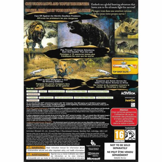 Cabelas Dangerous Hunts 2011 Xbox 360 Bundle Copy (Begagnad)