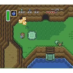 The Legend of Zelda A Link to the Past Super Nintendo SNES NOE Tysk (Begagnad)