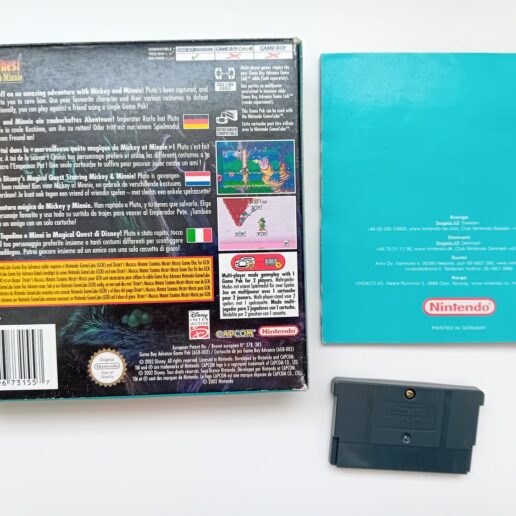 Magical Quest Starring Mickey & Minnie Gameboy Advance