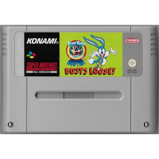 Buster Busts Loose Super Nintendo SNES NOE (Begagnad)