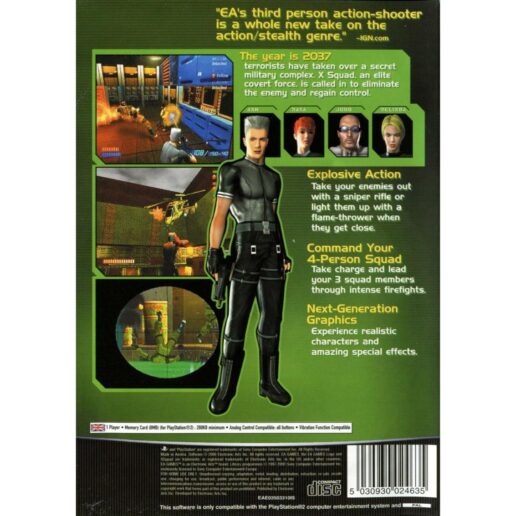 X Squad Playstation 2 PS2 (Begagnad)