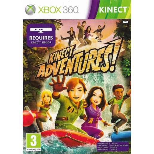 Kinect Adventures Xbox 360 Kinect Nordic (Begagnad)