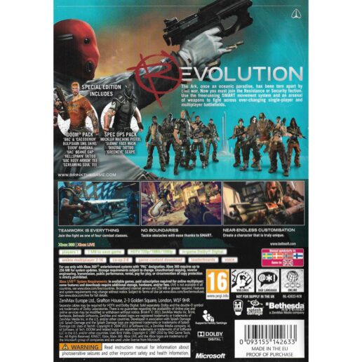 Brink Special Edition Xbox 360 (Begagnad)