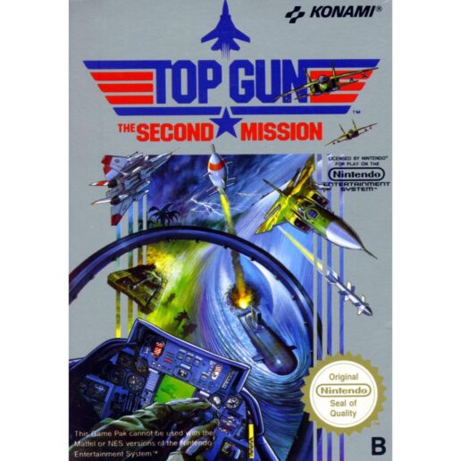Top Gun the Secret Mission Nintendo NES (Begagnad)