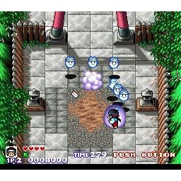 Pocky & Rocky Super Nintendo SNES SCN (Begagnad)