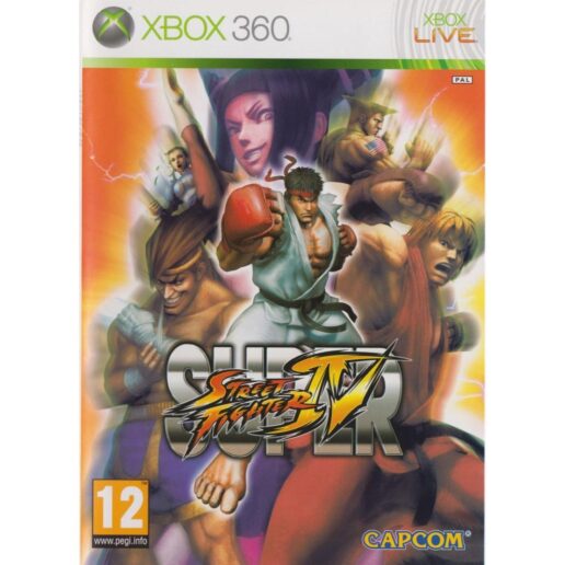 Super Street Fighter IV Xbox 360 (Begagnad)