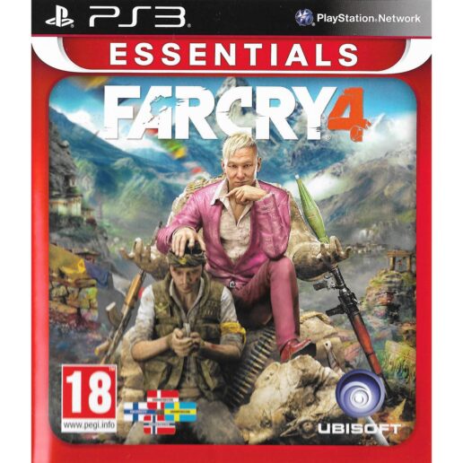 Far Cry 4 Playstation 3 PS3 Essentials Nordic (Begagnad)