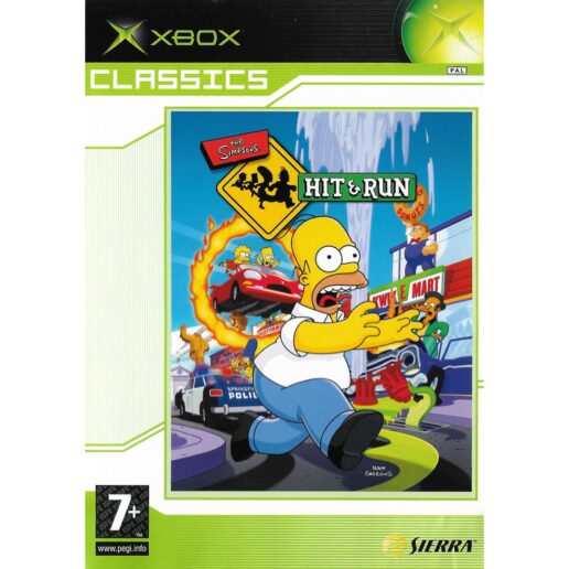The Simpsons Hit & Run Xbox Classics (Begagnad)