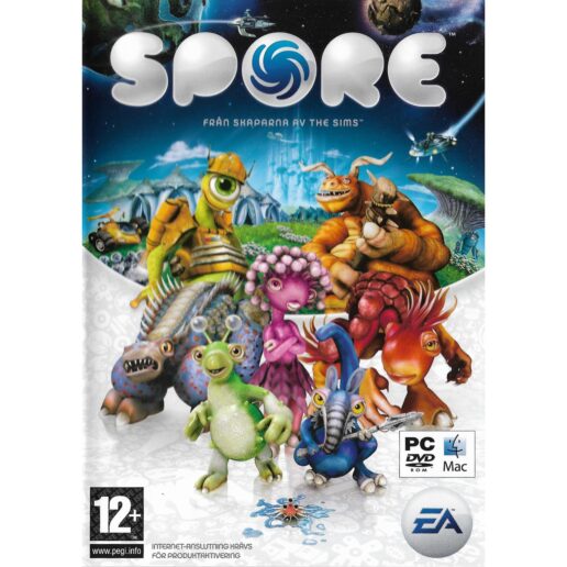 Spore PC DVD Swedish (Begagnad)