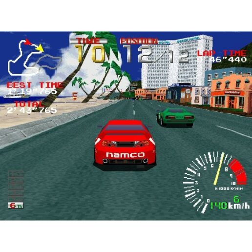 Ridge Racer Playstation 1 PS1 Nordic (Begagnad)