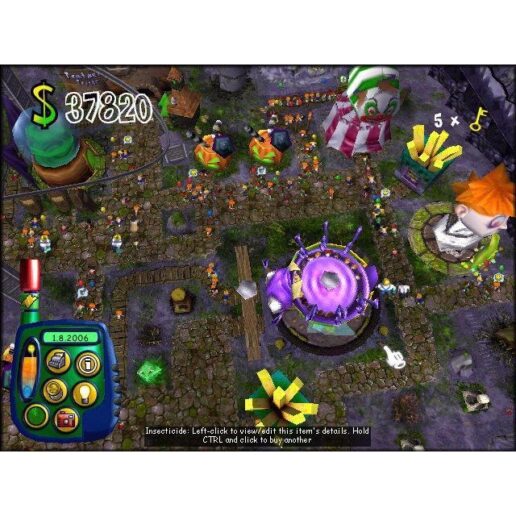 Theme Park World Playstation 1 PS1 Nordic (Begagnad)