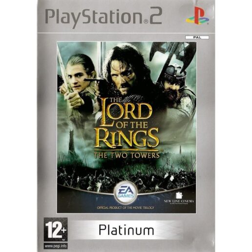Sagan om de Två Tornen Härskarringen Playstation 2 PS2 Platinum Swedish (Begagnad)