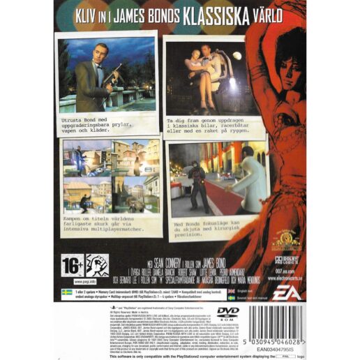 From Russia With Love Playstation 2 PS2 Swedish (Begagnad)