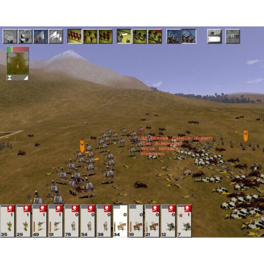 Medieval Total War PC CD (Begagnad)