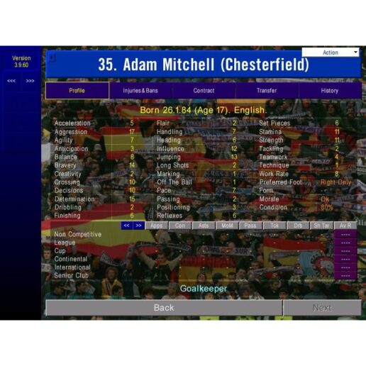 Championship Manager Season 01/02 PC CD Nordic (Begagnad)