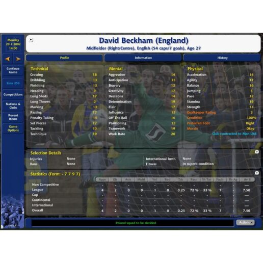 Championship Manager 4 PC CD Nordic (Begagnad)