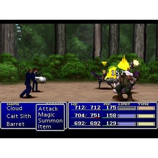 Final Fantasy VII Playstation 1 PS1 (Begagnad)