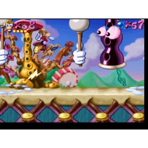 Rayman Playstation 1 PS1 Platinum (Begagnad)