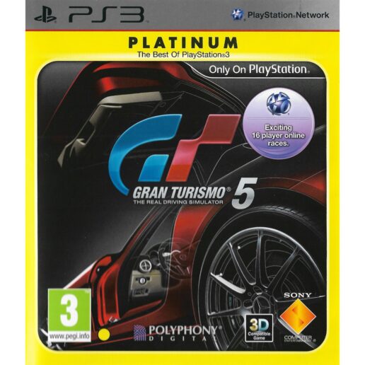 Gran Turismo 5 Playstation 3 PS3 Platinum (Begagnad)