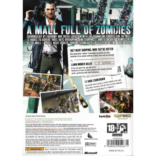 Dead Rising Xbox 360 (Begagnad)