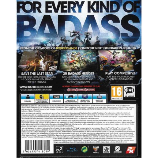 Battleborn Playstation 4 PS4 (Begagnad)